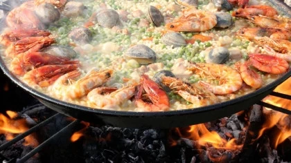 Paella La Cantina Les Forques